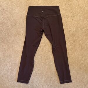 lululemon Dark Brown Align Leggings